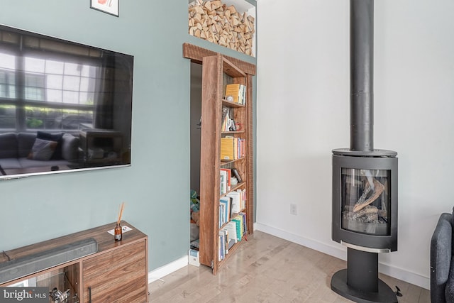 detailed view of wood finished floors and baseboards
