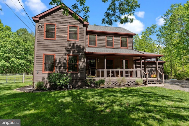 151 Kintner Hill Rd, Upper Black Eddy, PA 18972 - view of front of property with covered porch and roof with shingles