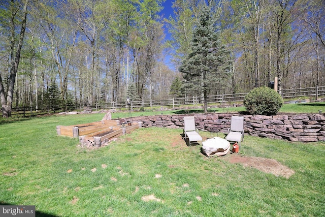 32 Black Bear Rd, Albrightsville, PA 18210 - view of yard with a forest view