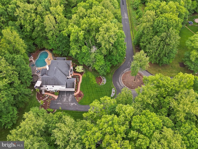 8197 Cottage Rose Ct, Fairfax Station, VA 22039 - aerial view of property and surrounding area