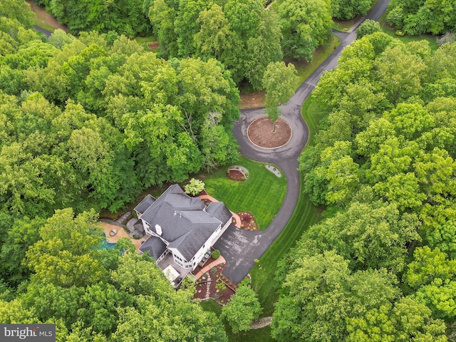 8197 Cottage Rose Ct, Fairfax Station, VA 22039 - drone / aerial view