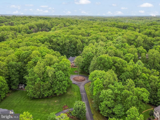 8197 Cottage Rose Ct, Fairfax Station, VA 22039 - bird's eye view of a forest