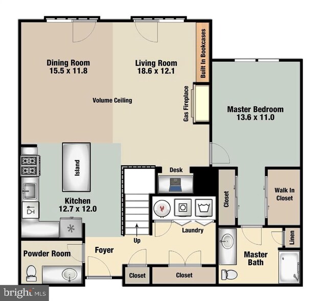 12001 Market St Unit 441, Reston, VA 20190 - home floor plan