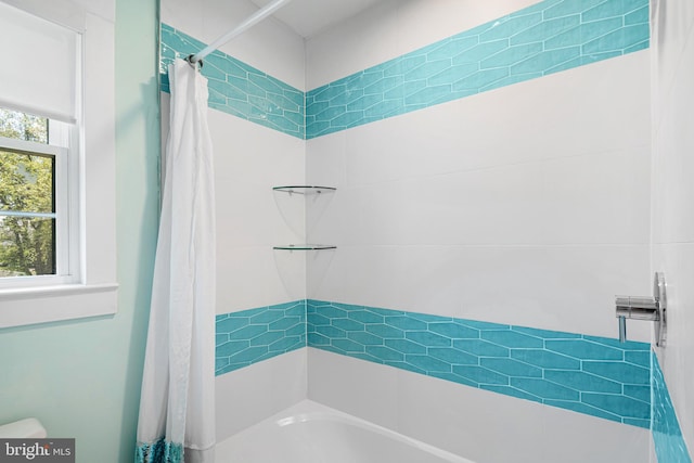 5 Winding Brook Dr, Cinnaminson, NJ 08077 - bathroom featuring shower / bath combo with shower curtain