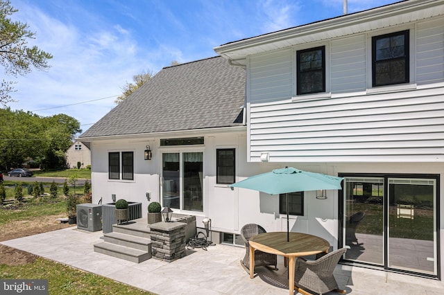 5 Winding Brook Dr, Cinnaminson, NJ 08077 - back of property featuring a patio and a cooling unit