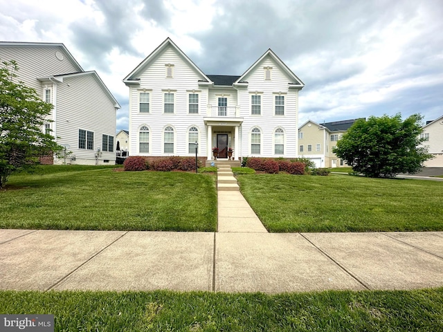 16335 Admeasure Cir, Woodbridge, VA 22191 - view of front of home featuring a front yard