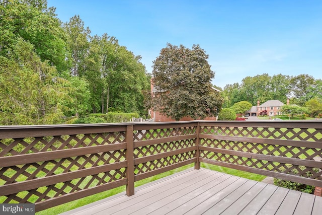 view of deck