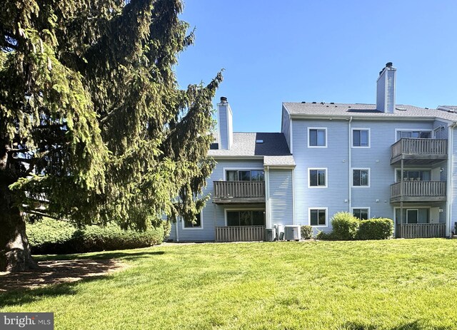 view of property featuring central AC