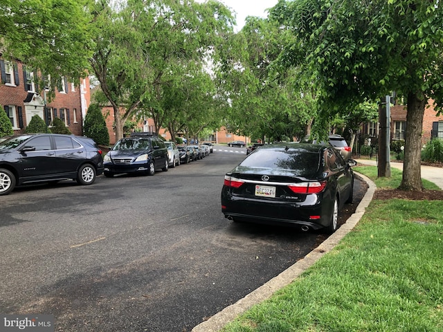 view of vehicle parking