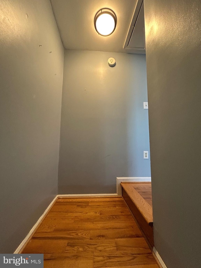 12 Emmit Ct, Emmitsburg, MD 21727 - stairs featuring wood finished floors and baseboards