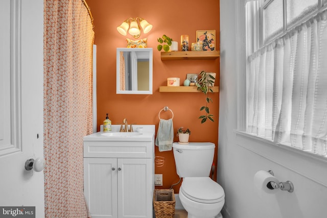 155 E Louther St, Carlisle, PA 17013 - bathroom with vanity and toilet