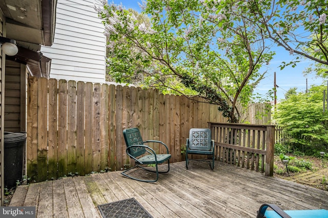 155 E Louther St, Carlisle, PA 17013 - view of wooden terrace