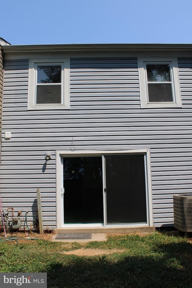 8323 Revelation Ave, Walkersville, MD 21793 - back of house featuring central air condition unit