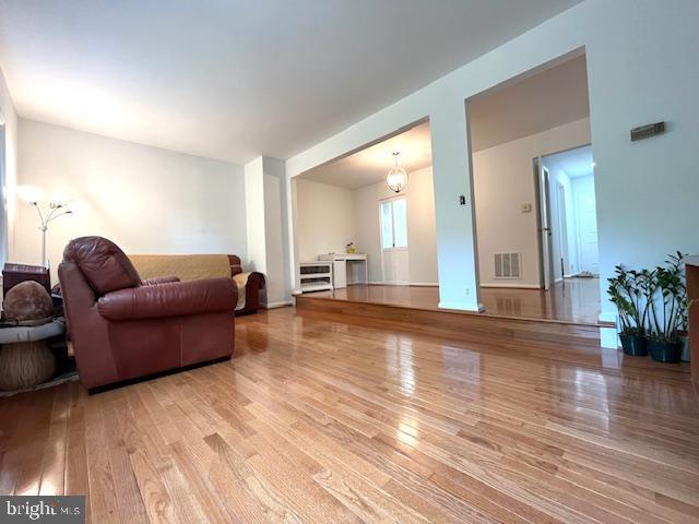 5044 Head Ct, Fairfax, VA 22032 - living room featuring wood finished floors