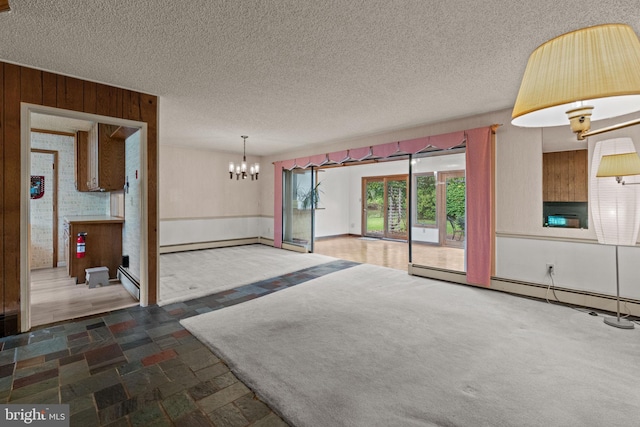 20 Hollow Rd, Levittown, PA 19056 - common area with wooden walls and a textured ceiling