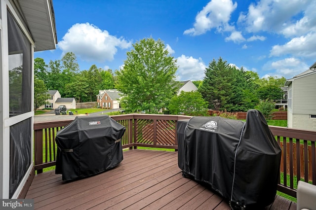 32 Beau Ridge Dr, Stafford, VA 22556 - deck with a grill
