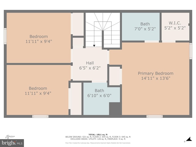 4559 Airlie Way, Annandale, VA 22003 - floor plan / room layout
