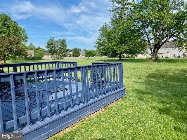 3467 Gleneagles Dr, Chambersburg, PA 17202 - wooden terrace with a yard