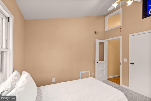 416 S Adams St, Arlington, VA 22204 - carpeted bedroom with ceiling fan and baseboards