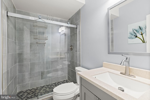 10701 Monocacy Way, Manassas, VA 20112 - full bath with toilet, a stall shower, and vanity