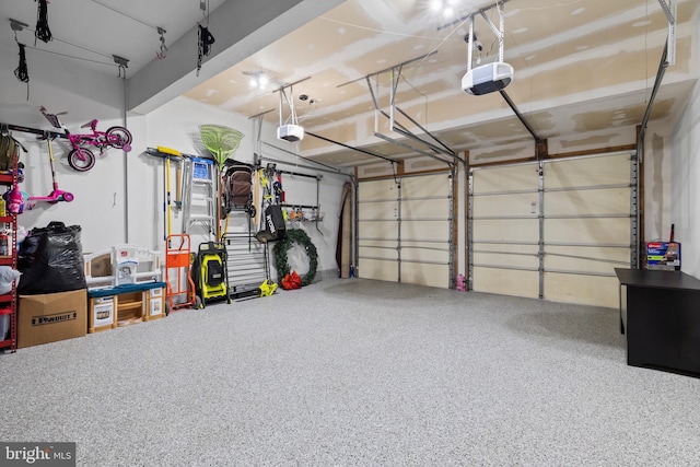 10701 Monocacy Way, Manassas, VA 20112 - garage featuring a garage door opener