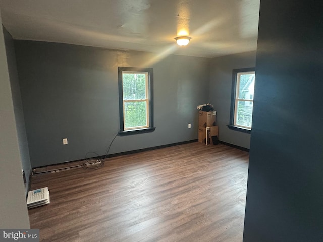 16102 Calla Hill, Mount Savage, MD 21545 - spare room with plenty of natural light, wood finished floors, and baseboards
