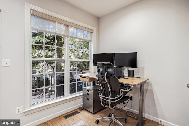 4160 Timber Log Way, Fairfax, VA 22030 - office space featuring light wood-style floors and baseboards