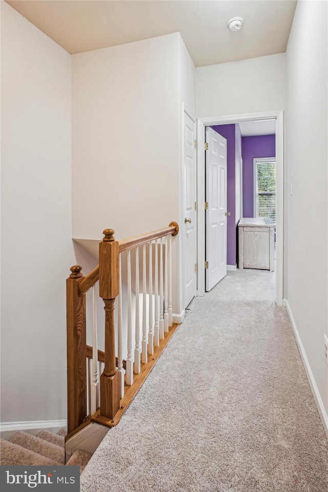 4160 Timber Log Way, Fairfax, VA 22030 - hall featuring baseboards and carpet flooring