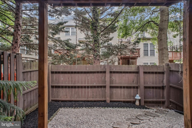 4160 Timber Log Way, Fairfax, VA 22030 - view of fenced backyard