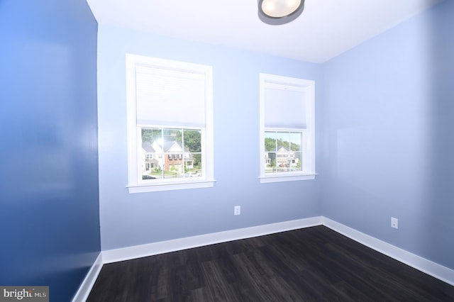 41 Green Dome Pl, Gaithersburg, MD 20878 - spare room with dark wood-style flooring and baseboards
