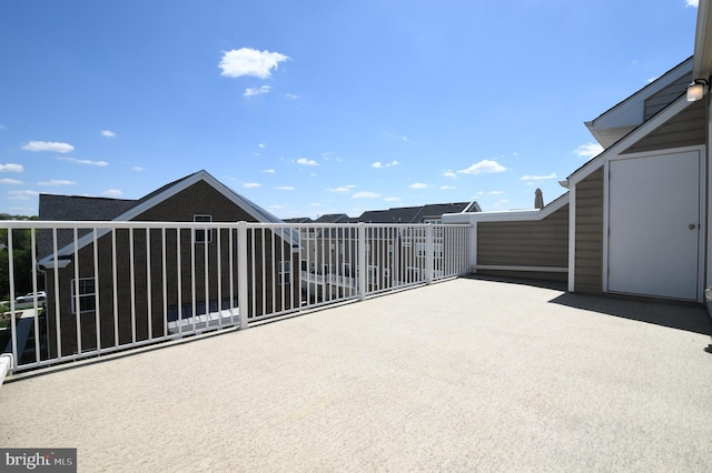 41 Green Dome Pl, Gaithersburg, MD 20878 - view of patio / terrace with a balcony