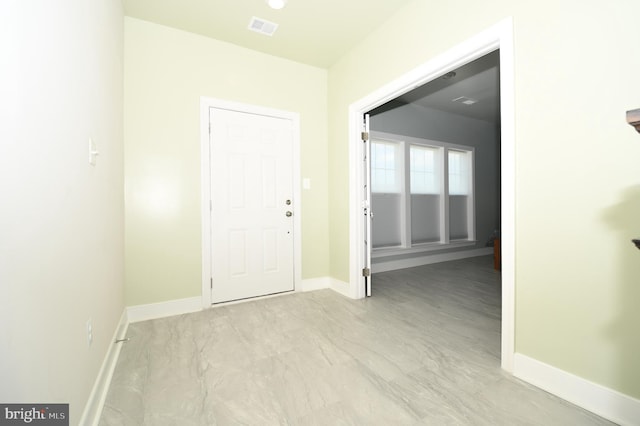 41 Green Dome Pl, Gaithersburg, MD 20878 - foyer entrance featuring baseboards and light marble finish floors