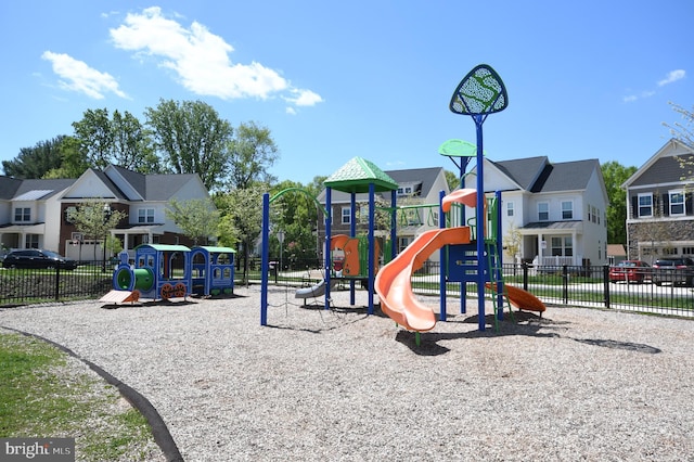41 Green Dome Pl, Gaithersburg, MD 20878 - community playground featuring fence and a residential view