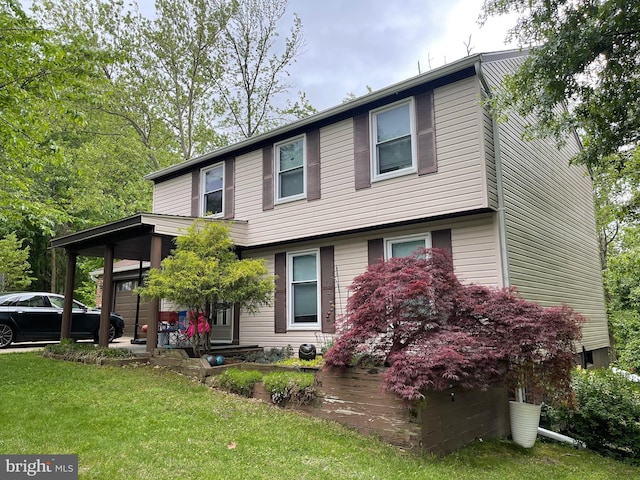 266 Foster Knoll Dr, Joppa, MD 21085 - colonial house with a front lawn