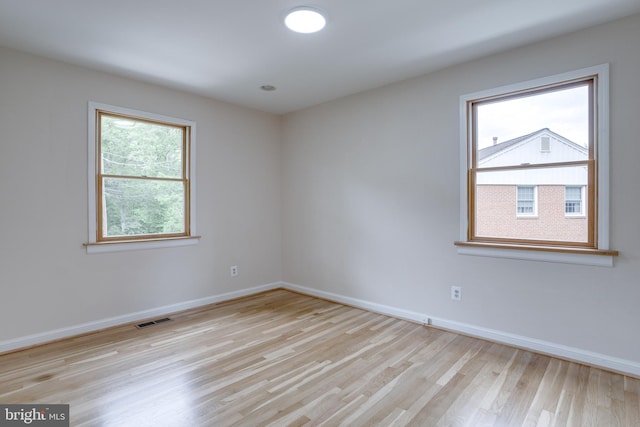 7923 Karl Rd, Alexandria, VA 22308 - empty room with wood finished floors and baseboards