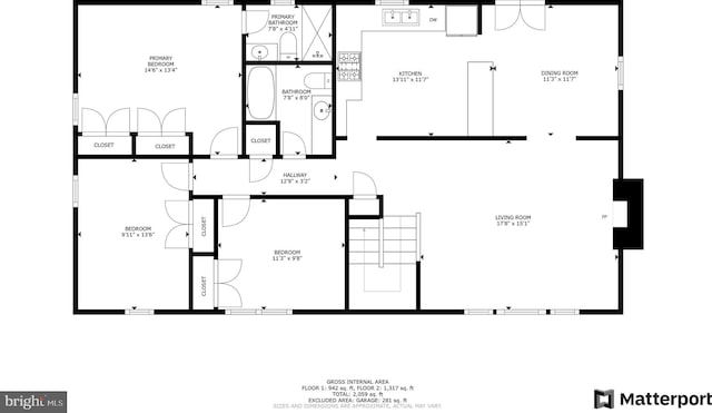 7923 Karl Rd, Alexandria, VA 22308 - home floor plan