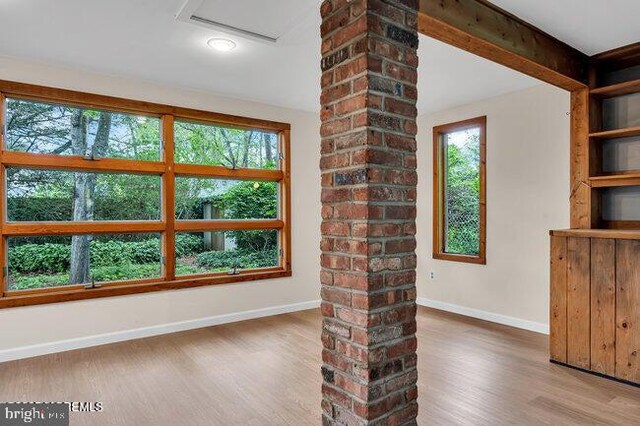 305 Nautilus Blvd, Forked River, NJ 08731 - spare room featuring plenty of natural light, baseboards, and wood finished floors