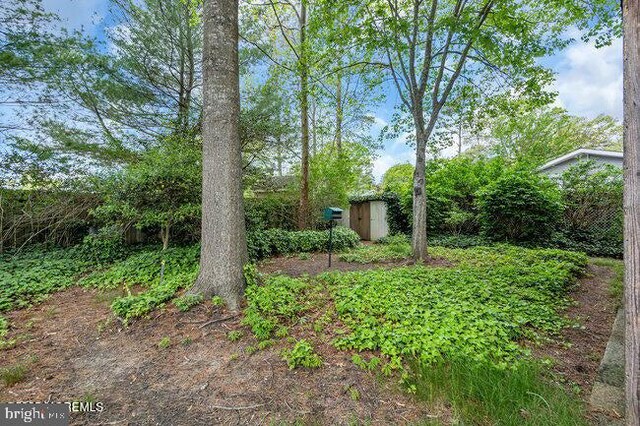 305 Nautilus Blvd, Forked River, NJ 08731 - view of yard featuring a storage shed and an outdoor structure