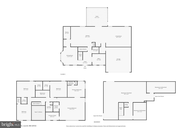 7571 Kindler Overlook Dr, Laurel, MD 20723 - floor plan / room layout