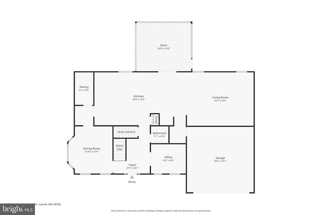 7571 Kindler Overlook Dr, Laurel, MD 20723 - room layout
