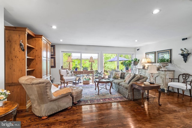 13928 Green Branch Dr, Phoenix, MD 21131 - living room with recessed lighting and wood finished floors