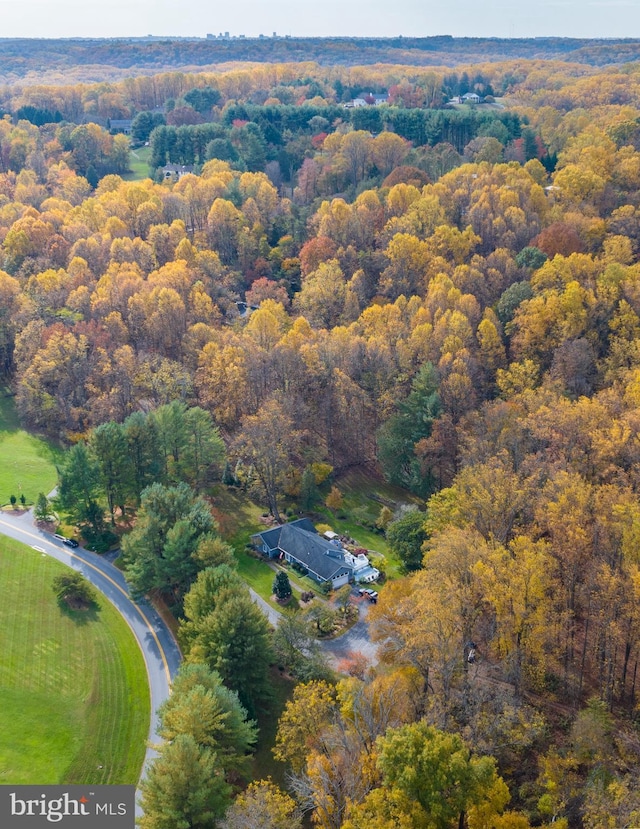 13928 Green Branch Dr, Phoenix, MD 21131 - aerial view of a heavily wooded area