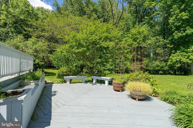 13928 Green Branch Dr, Phoenix, MD 21131 - wooden deck featuring a yard