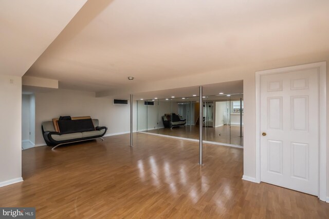 106 Girard Ave, Hatboro, PA 19040 - interior space featuring wood finished floors, baseboards, and recessed lighting