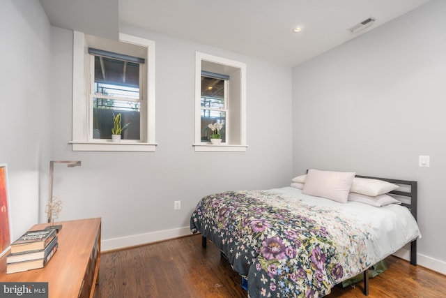 3811 New Hampshire Ave NW Unit 1, Washington, DC 20011 - bedroom with wood finished floors and recessed lighting
