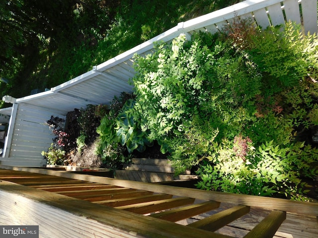 1559 Autumn Ridge Cir, Reston, VA 20194 - view of side of property with a wooden deck