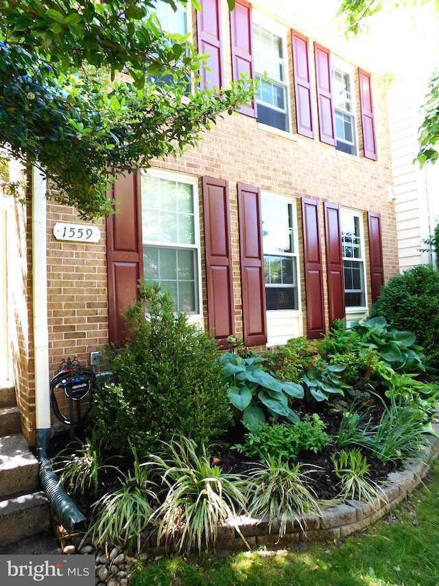 1559 Autumn Ridge Cir, Reston, VA 20194 - view of exterior entry with brick siding