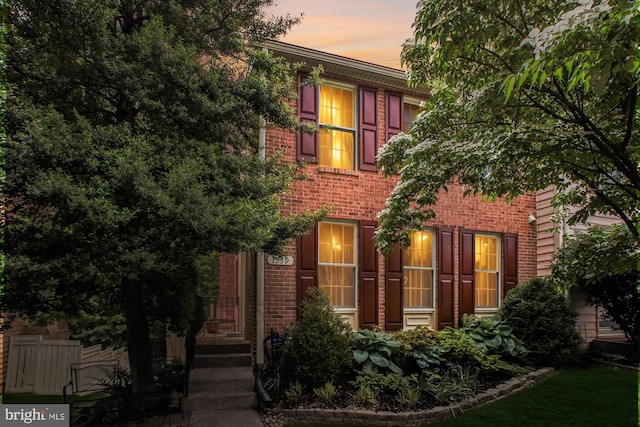 1559 Autumn Ridge Cir, Reston, VA 20194 - view of front of home featuring brick siding