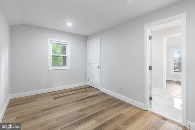 6005 Reed St, Landover, MD 20785 - spare room featuring light wood-style floors, plenty of natural light, and baseboards