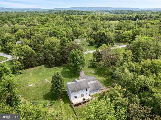 325 Chandler Dr, Shepherdstown, WV 25443 - drone / aerial view of a heavily wooded area